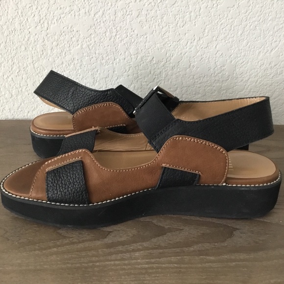 STUART WEITZMAN| Rugged Leather Sport Sandal - Picture 8 of 12